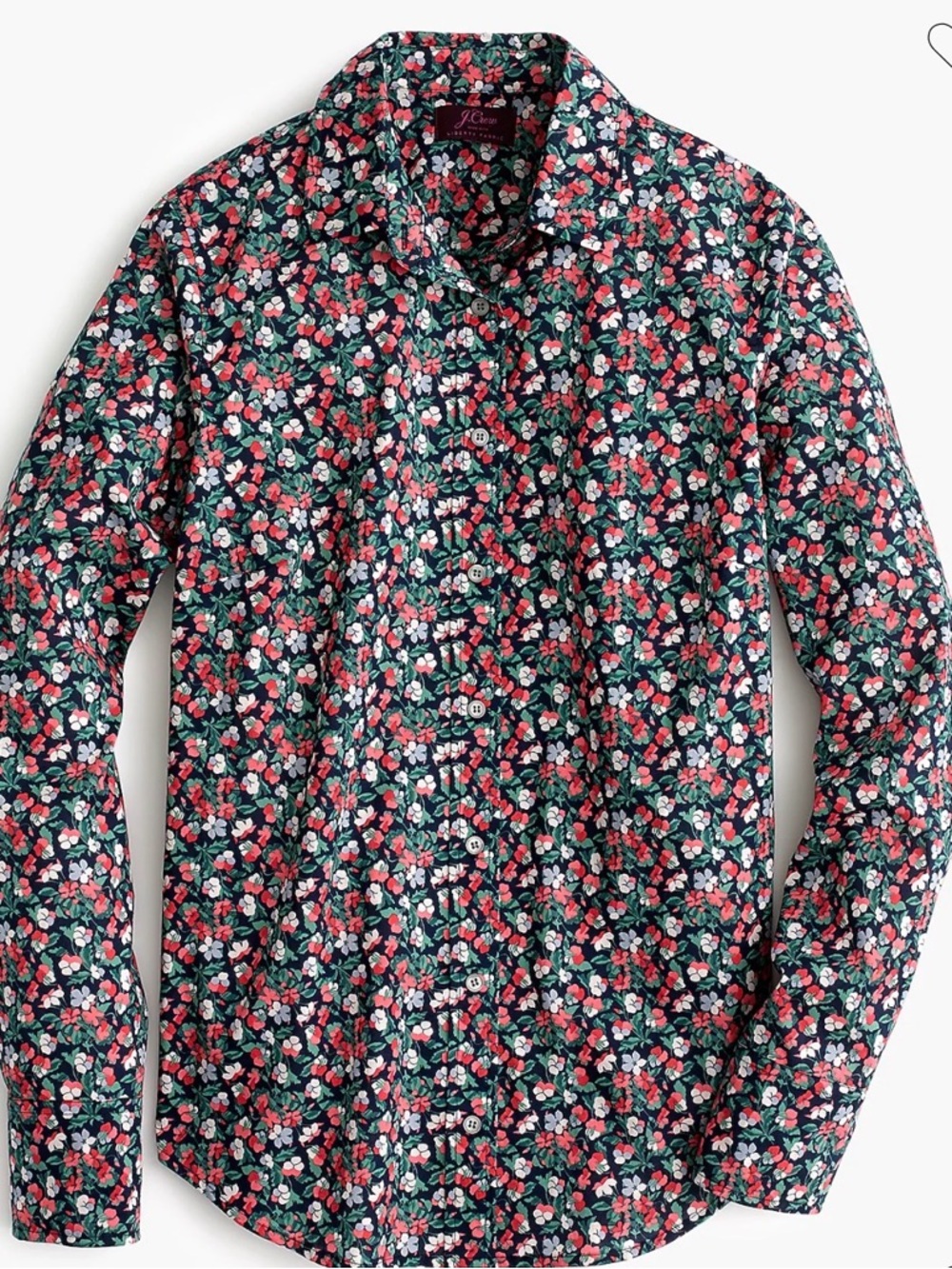 J. Crew Liberty of London print shirt in Phoebe print. Size 10